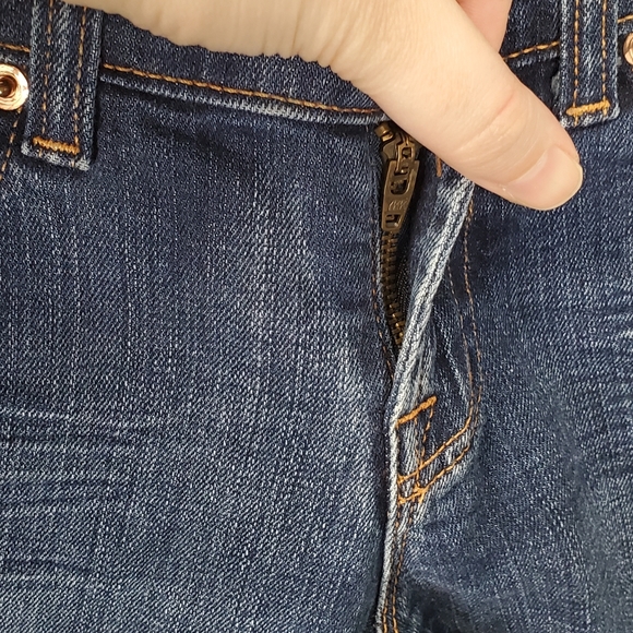 J BRAND 910 DKV Low-Rise Skinny Jeans Size 25 ~ Form-fitting Casual Streetwear - Picture 5 of 10